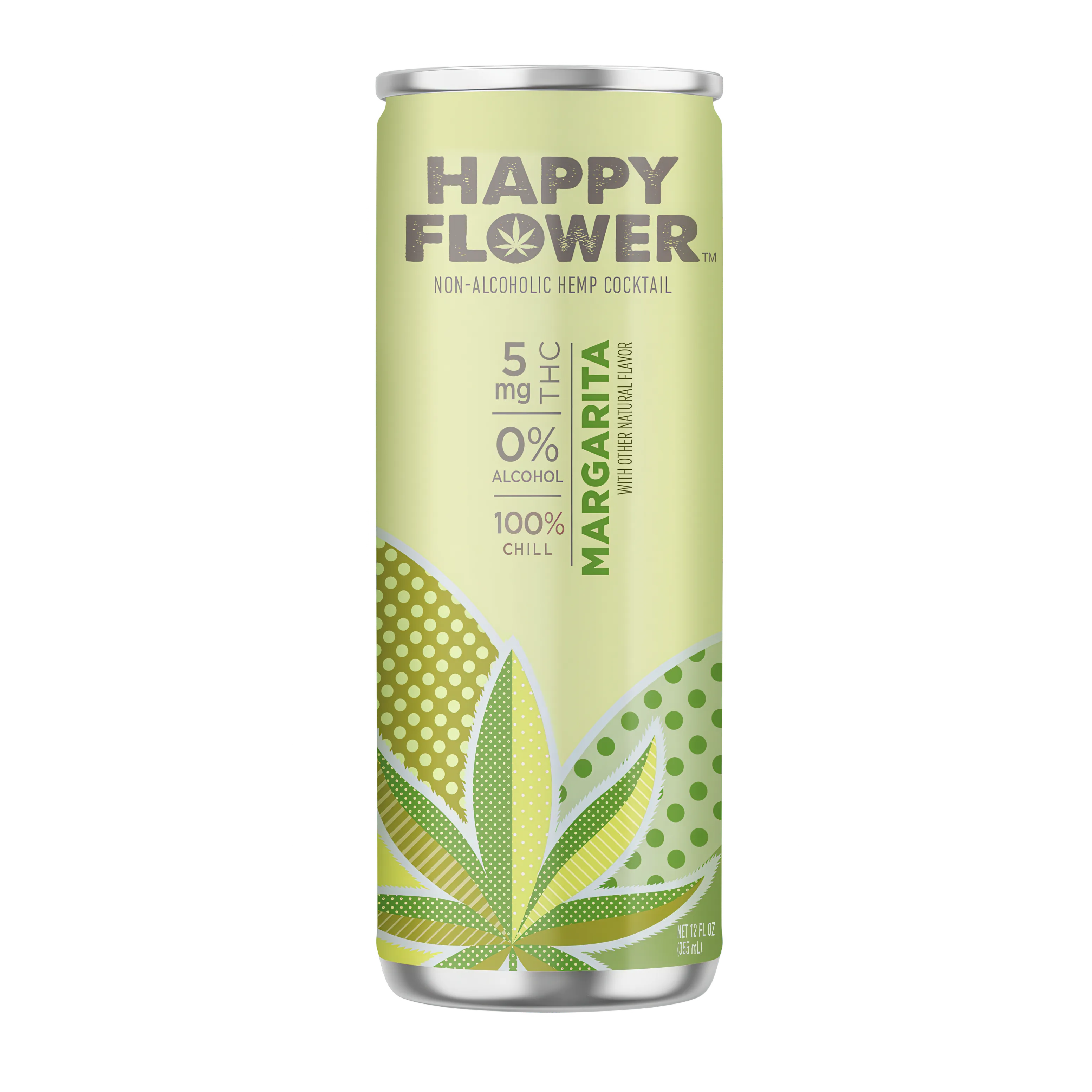 Happy Flower 5mg THC Margarita Can