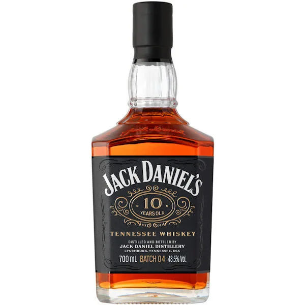 Jack Daniels 10 Year Old Tennessee Whiskey Batch 4 700Ml