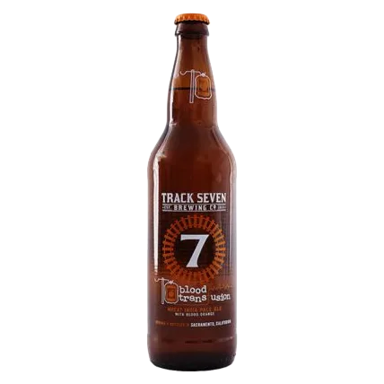 Track 7 Blood Transfusion Blood Orange Wheat IPA (22 OZ BTL