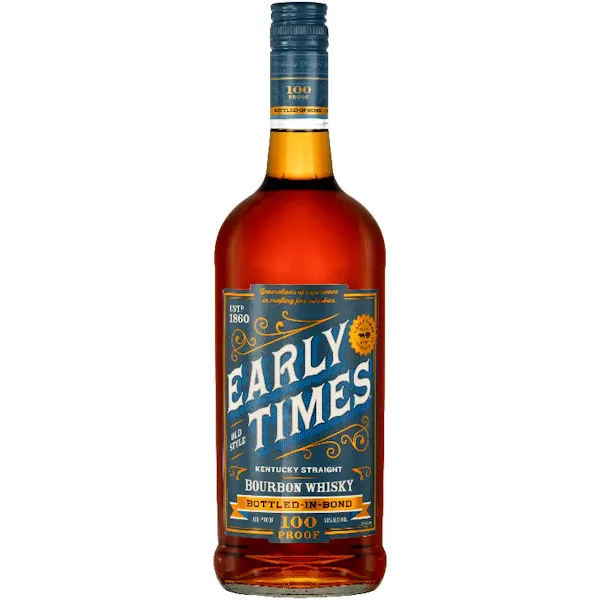 Early Times Bottled In Bond Kentucky Straight Bourbon Whiskey 1L