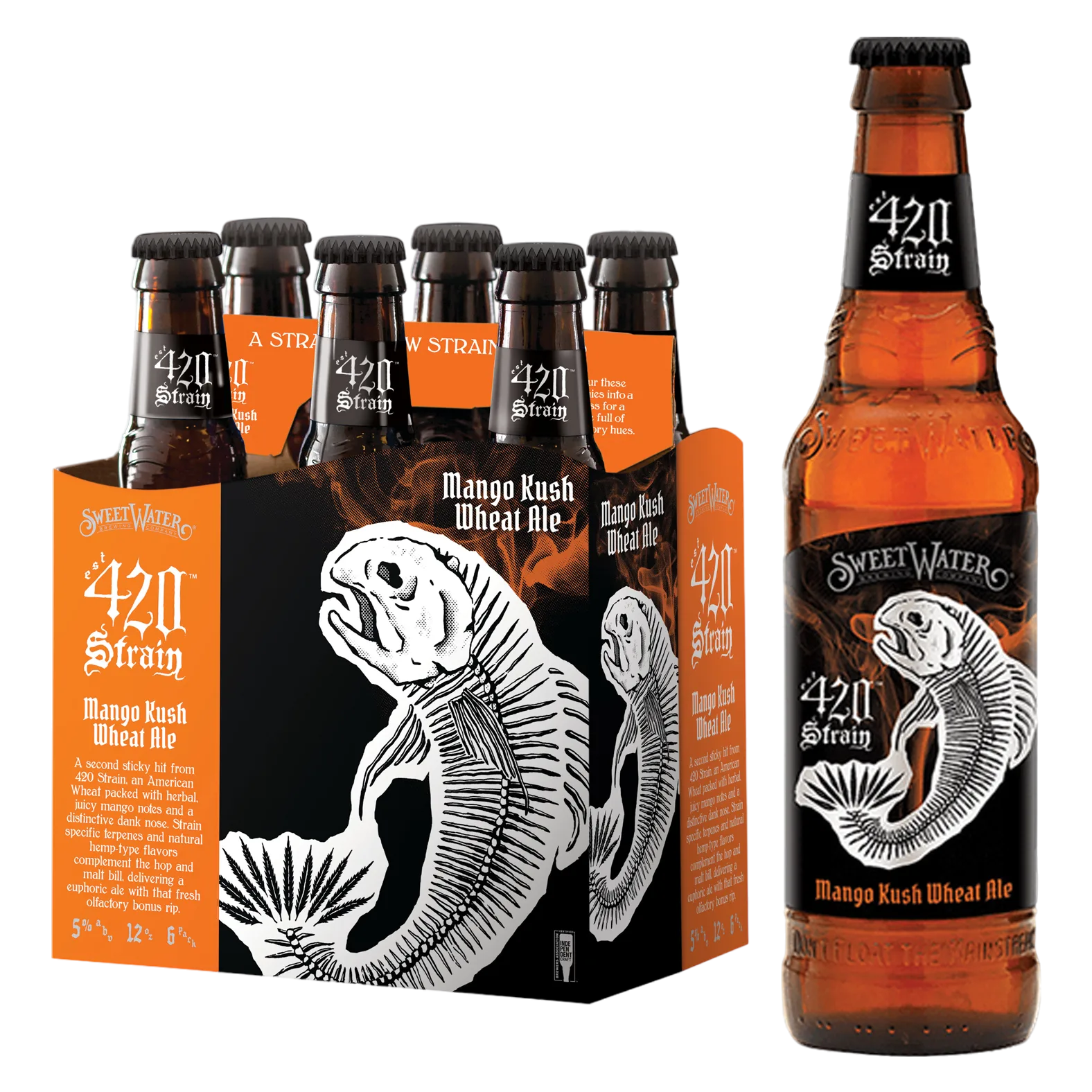 Sweet Water Mango Kush IPA 6pk Btl 5.0% ABV