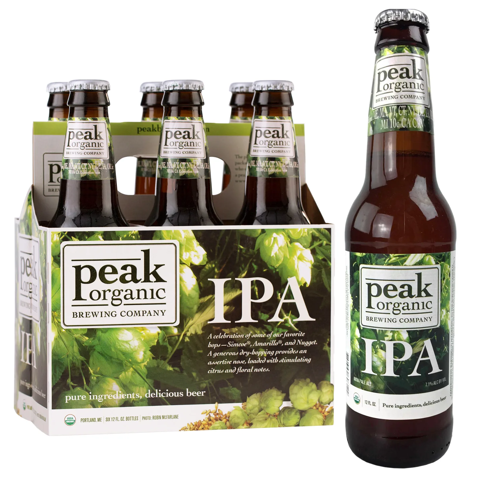Do Not Use Peak Organic IPA 6 Pack