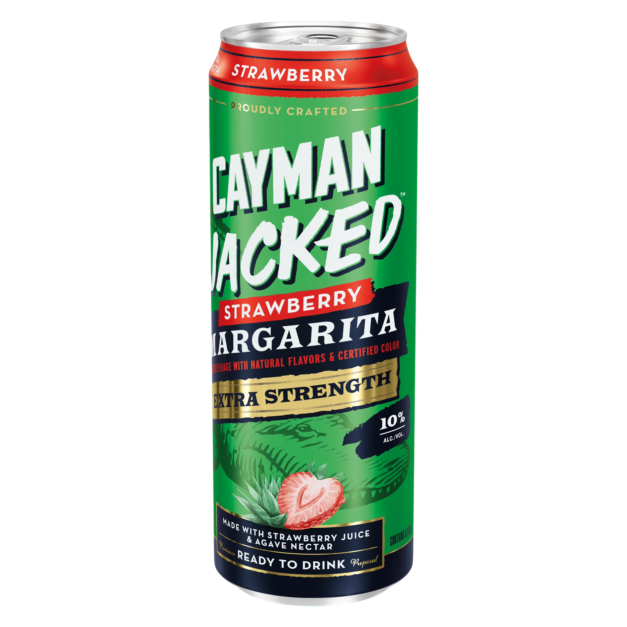 Cayman Jacked Strawberry Margarita 19.2oz Can 10% ABV