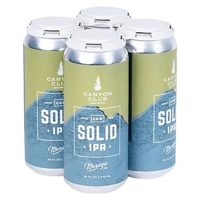 Canyon Club Brewery Solid IPA (4PKC