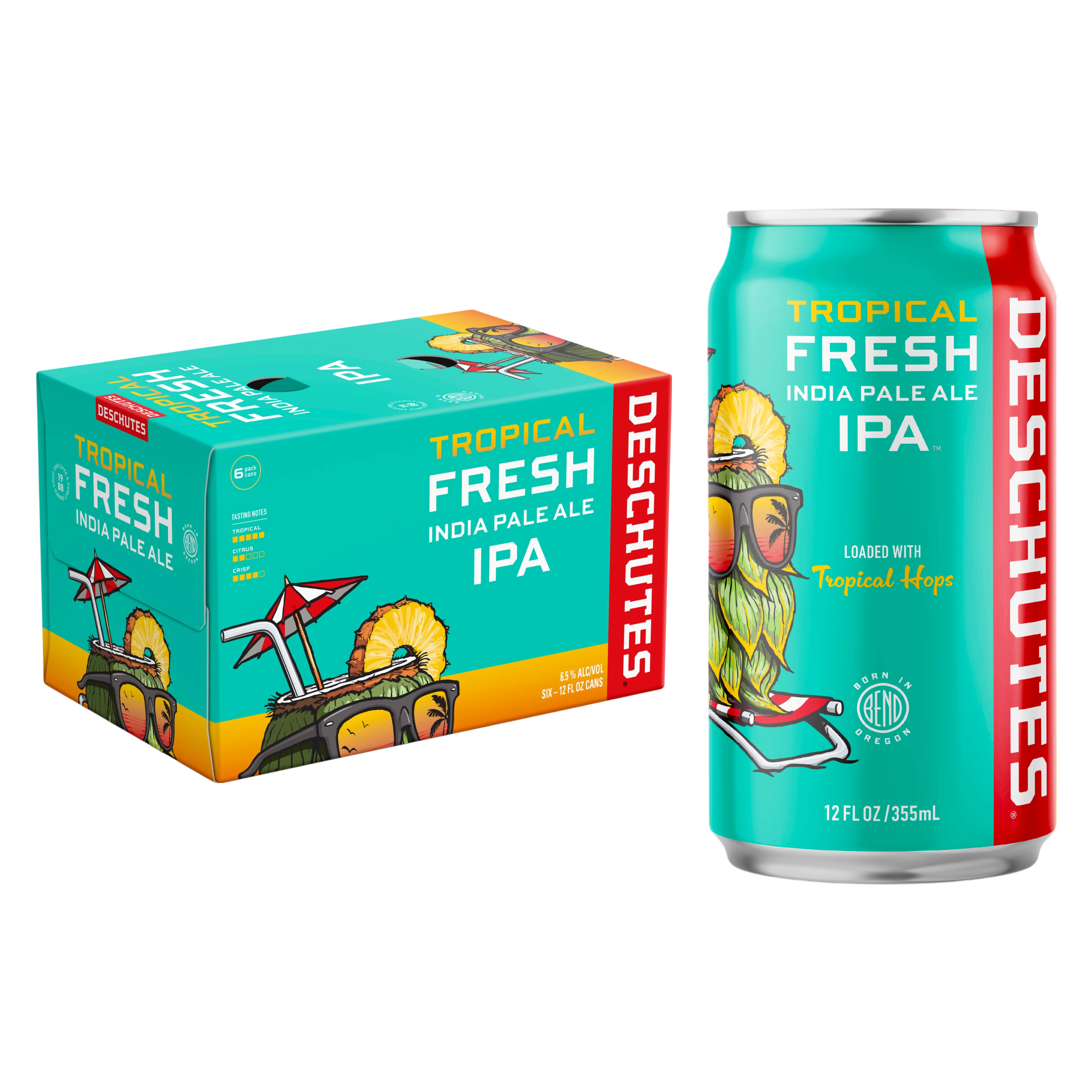 Deschutes Tropical Fresh IPA 6/ Can