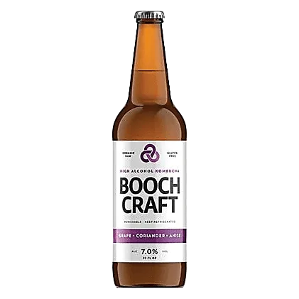 Boochcraft Kombucha Grape + Coriander + Anise (22 OZ BTL)