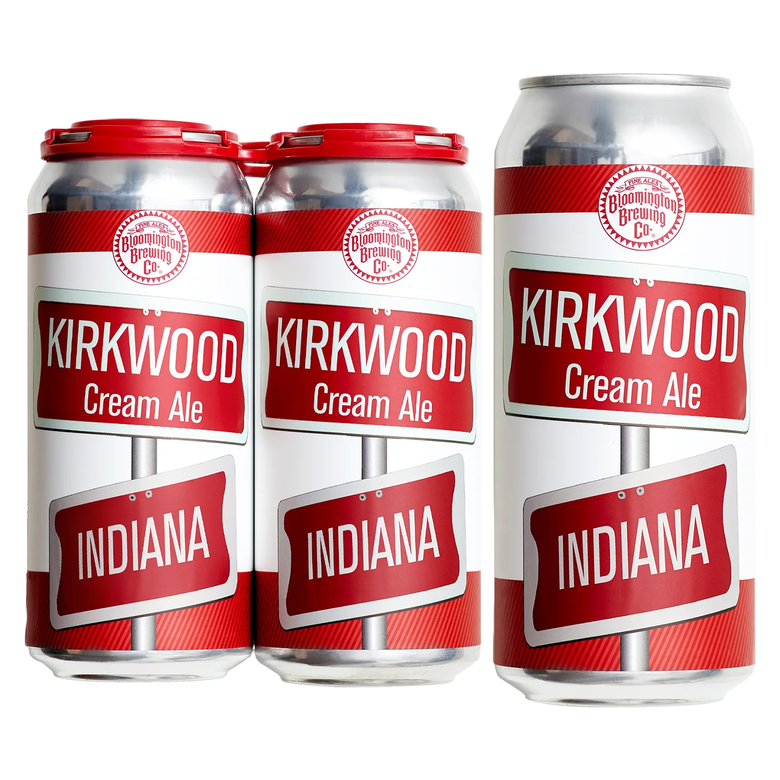 Bloomington Brewing Co. Kirkwood Cream Ale 4pk 16oz Can 5.0% ABV