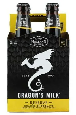 New Holland Dragon's Milk Orange Chocolate Stout (4PKB