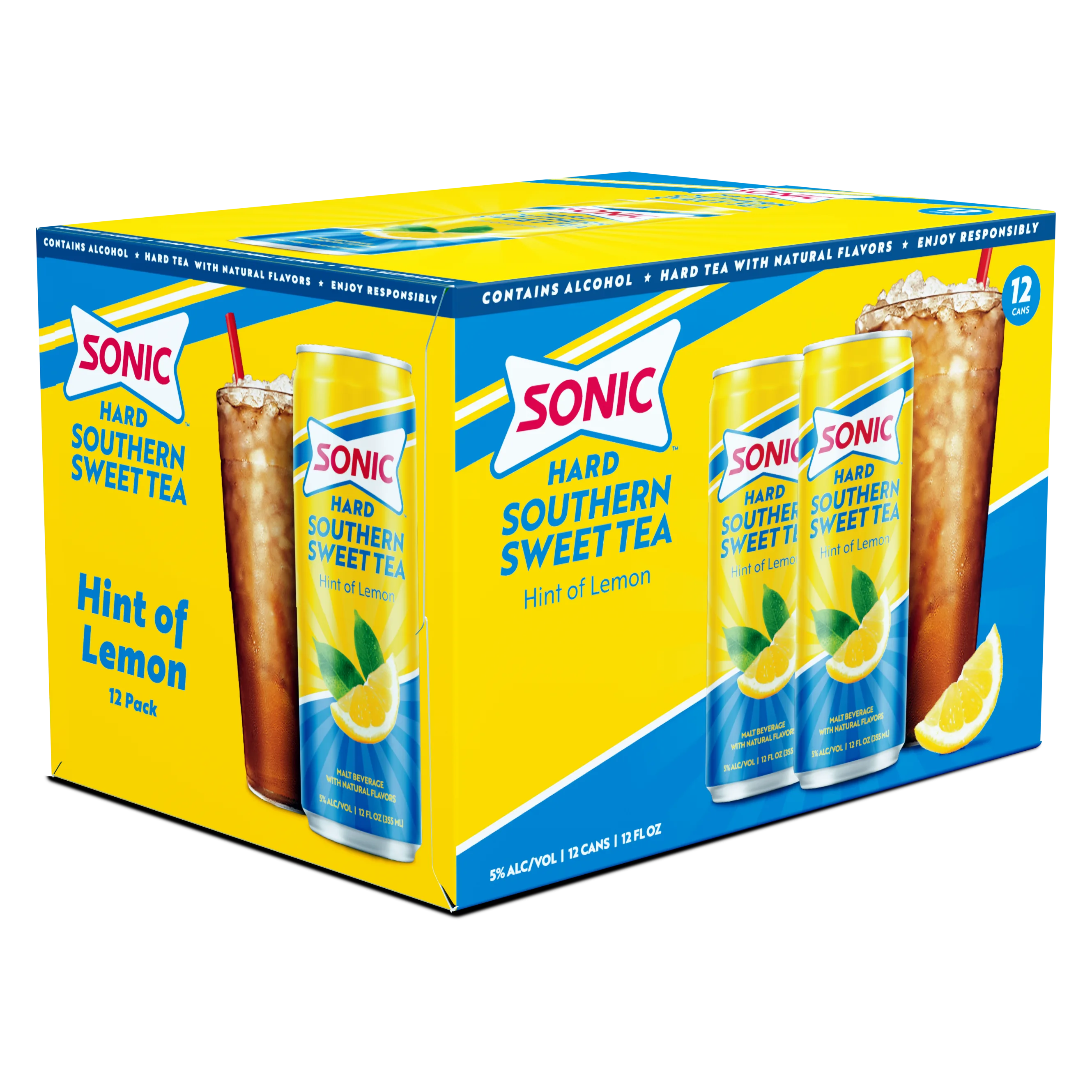 Sonic Hard Southern Tea 12pk 12oz Can 5% ABV