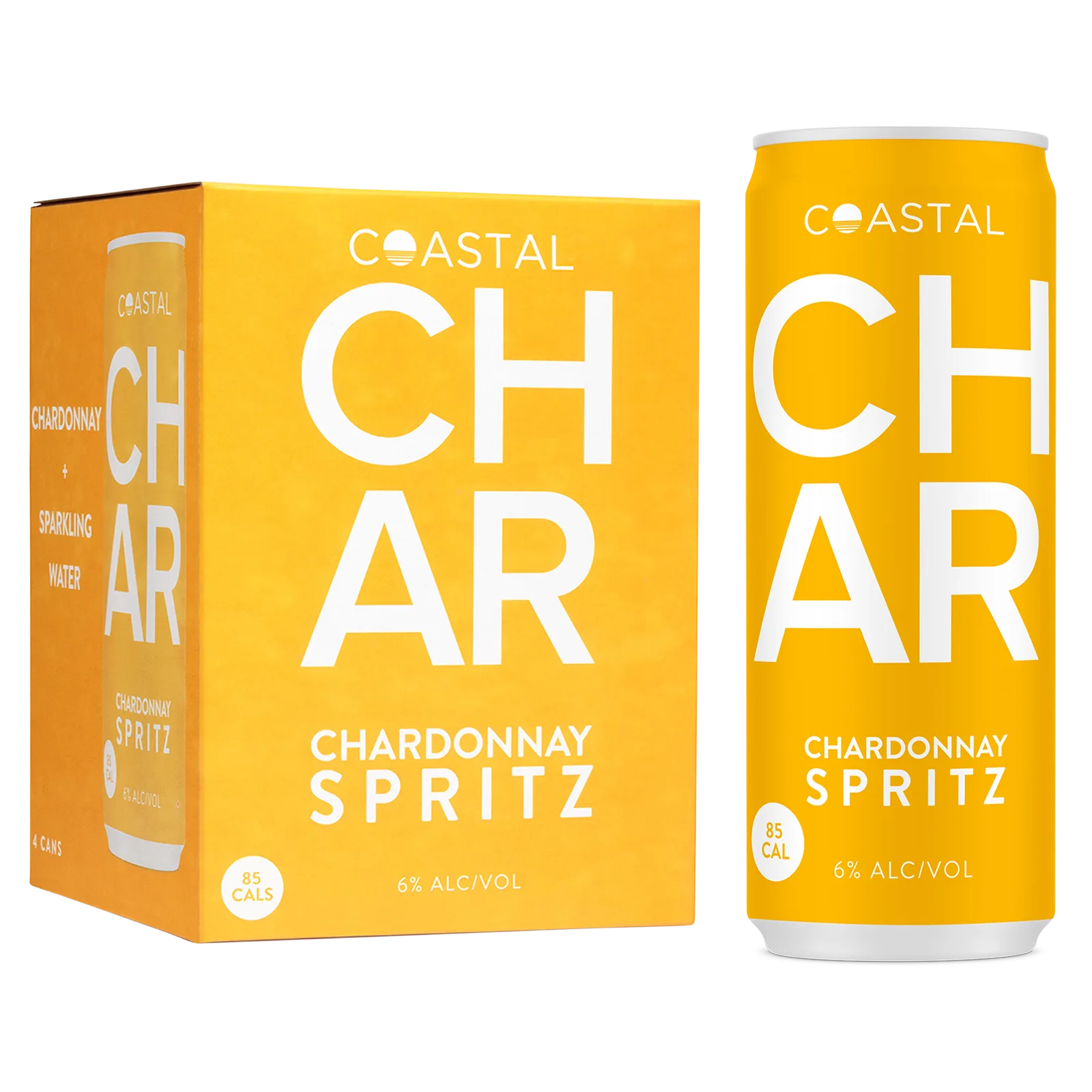 Coastal Spritz Chardonnay 4pk Can