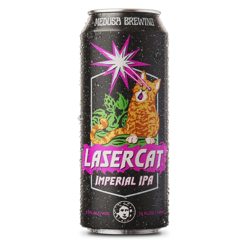 Medusa Lasercat IPA 4pk 16oz Can 8.0% Abv
