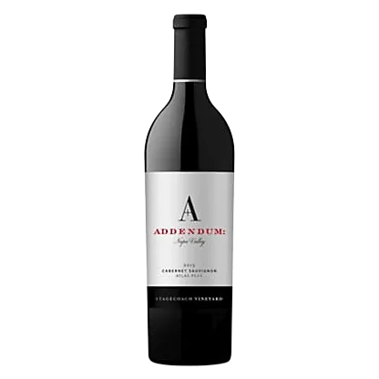 Addendum Stagecoach Vineyard Cabernet Sauvignon