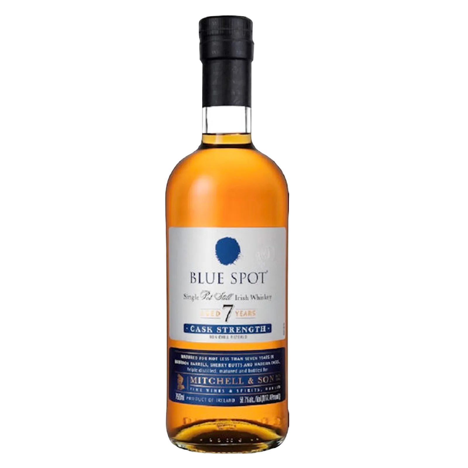 Blue Spot Single Pot Still Irish Whiskey Cask 7yr