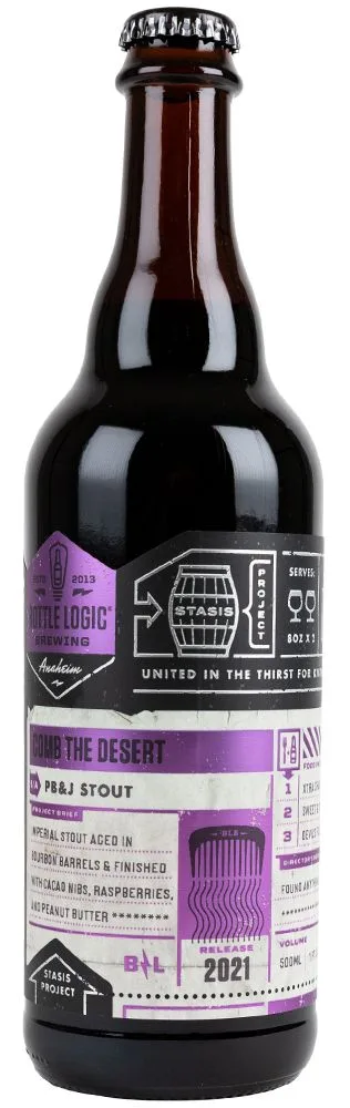 Logic Brewing Comb The Desert Pb&J Stout (500 Ml Btl