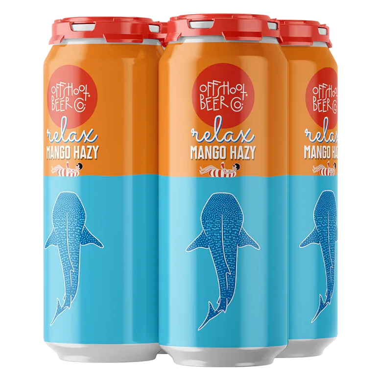 Offshoot Rotating IPA - Relax Mango Hazy IPA 4pk 16oz Cans