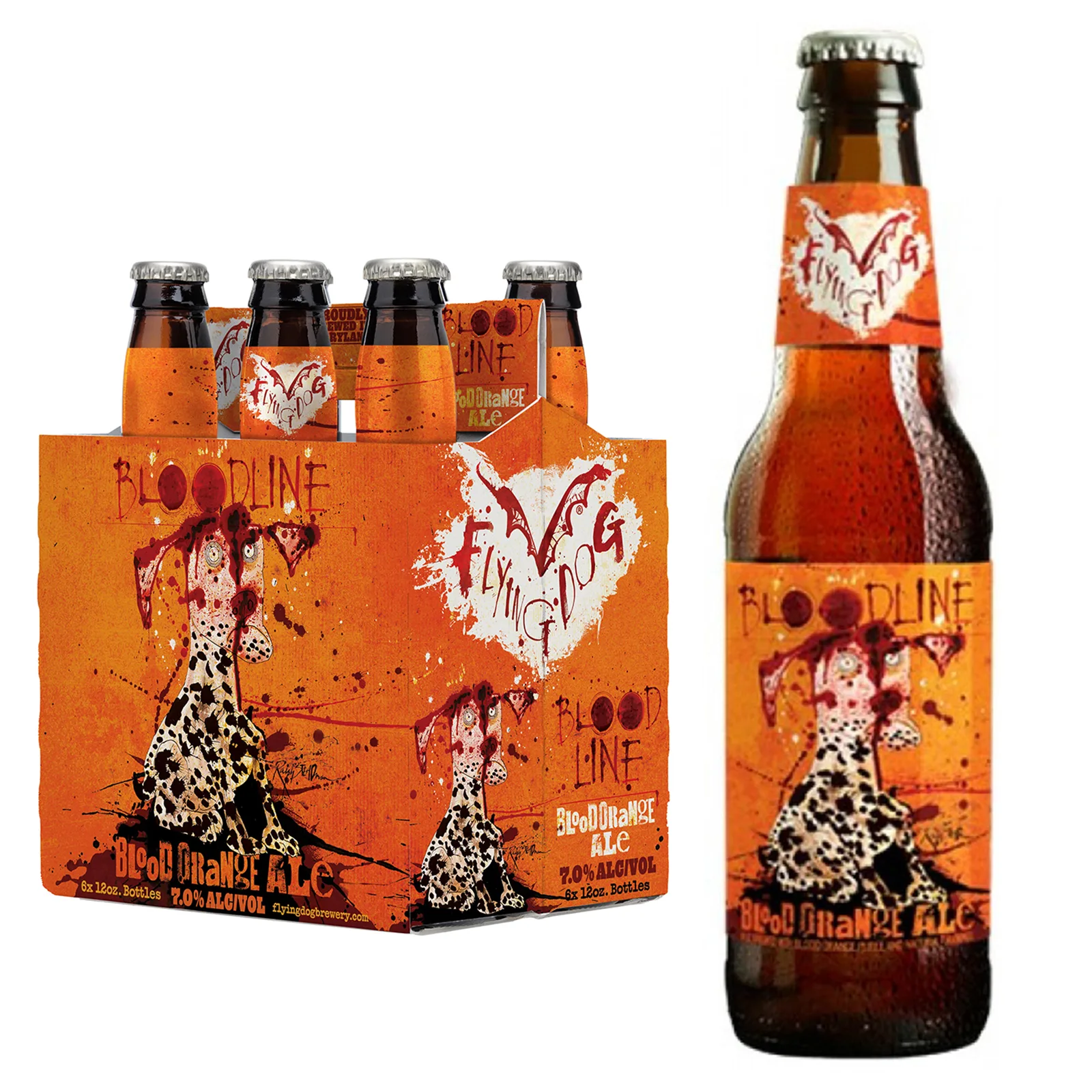 Do Not Use Flying Dog Blood Orange Ale 6 Pack