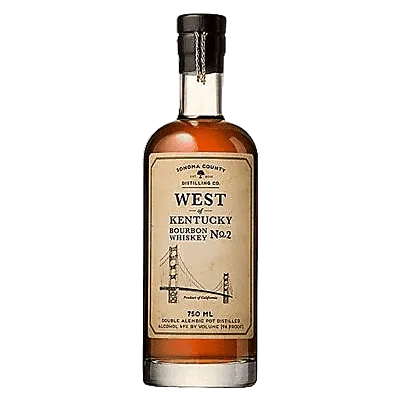 Sonoma County Distilling Co. West of Kentucky Bourbon #2