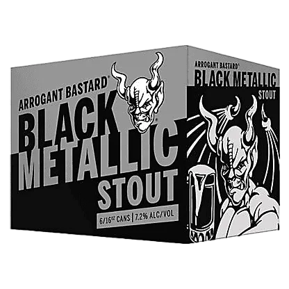 Stone Brewing Arrogant Bastard Black Metallic Stout 6pk 16oz Can