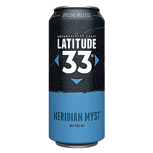 Latitude 33 Meridian Myst Hazy Pale Ale 4pk 16oz Can