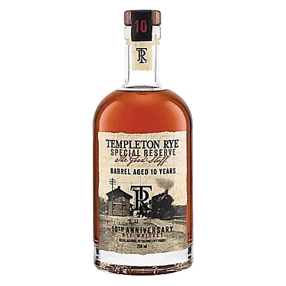 Templeton Rye Whiskey 10 Year 101 Proof