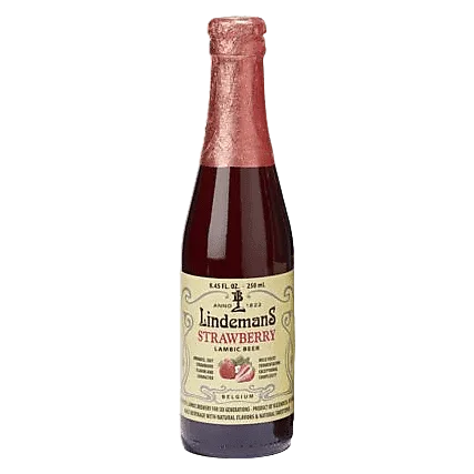 Lindemans Lambic Strawberry Single 8.4oz Btl