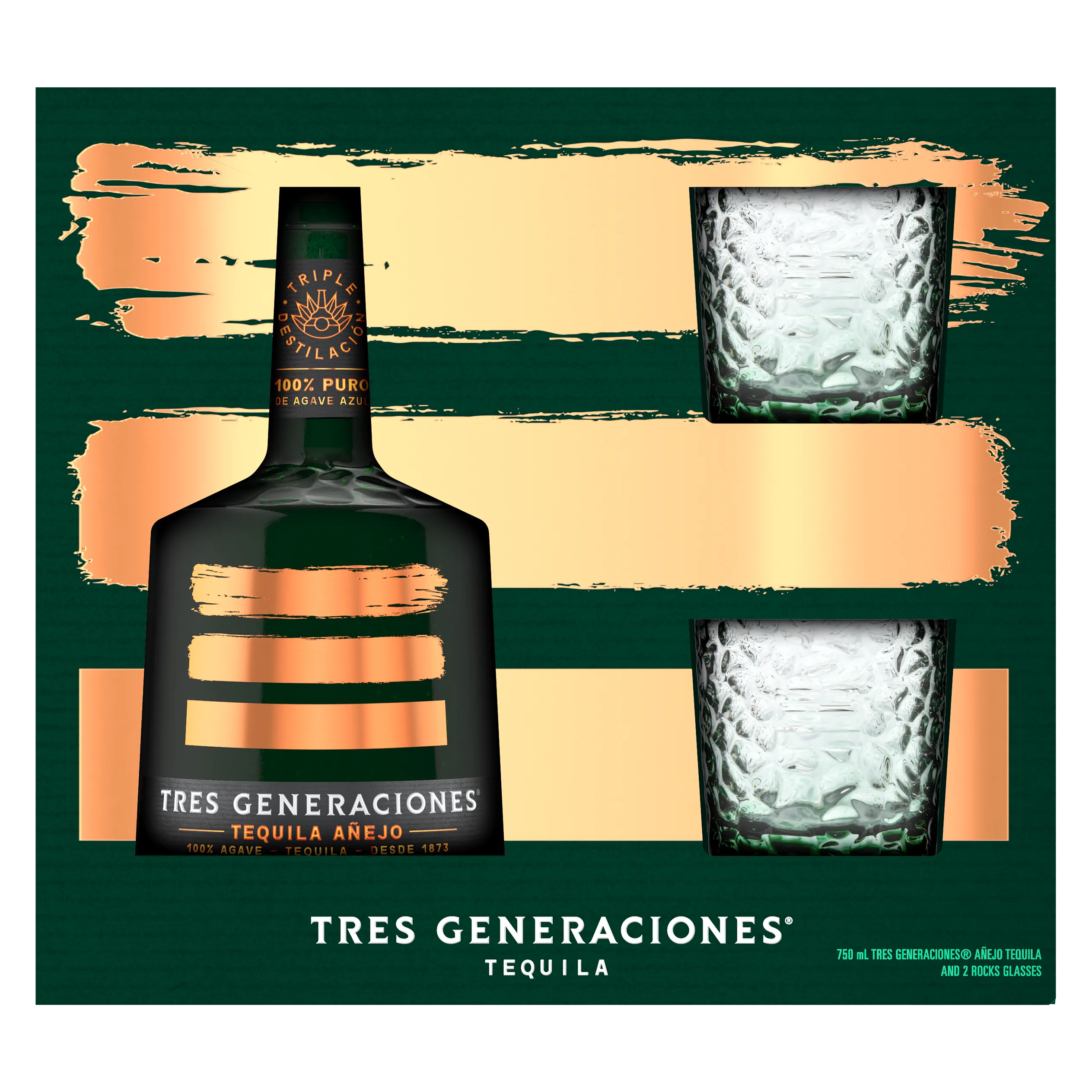 Tres Generaciones Anejo Tequila Gift Set