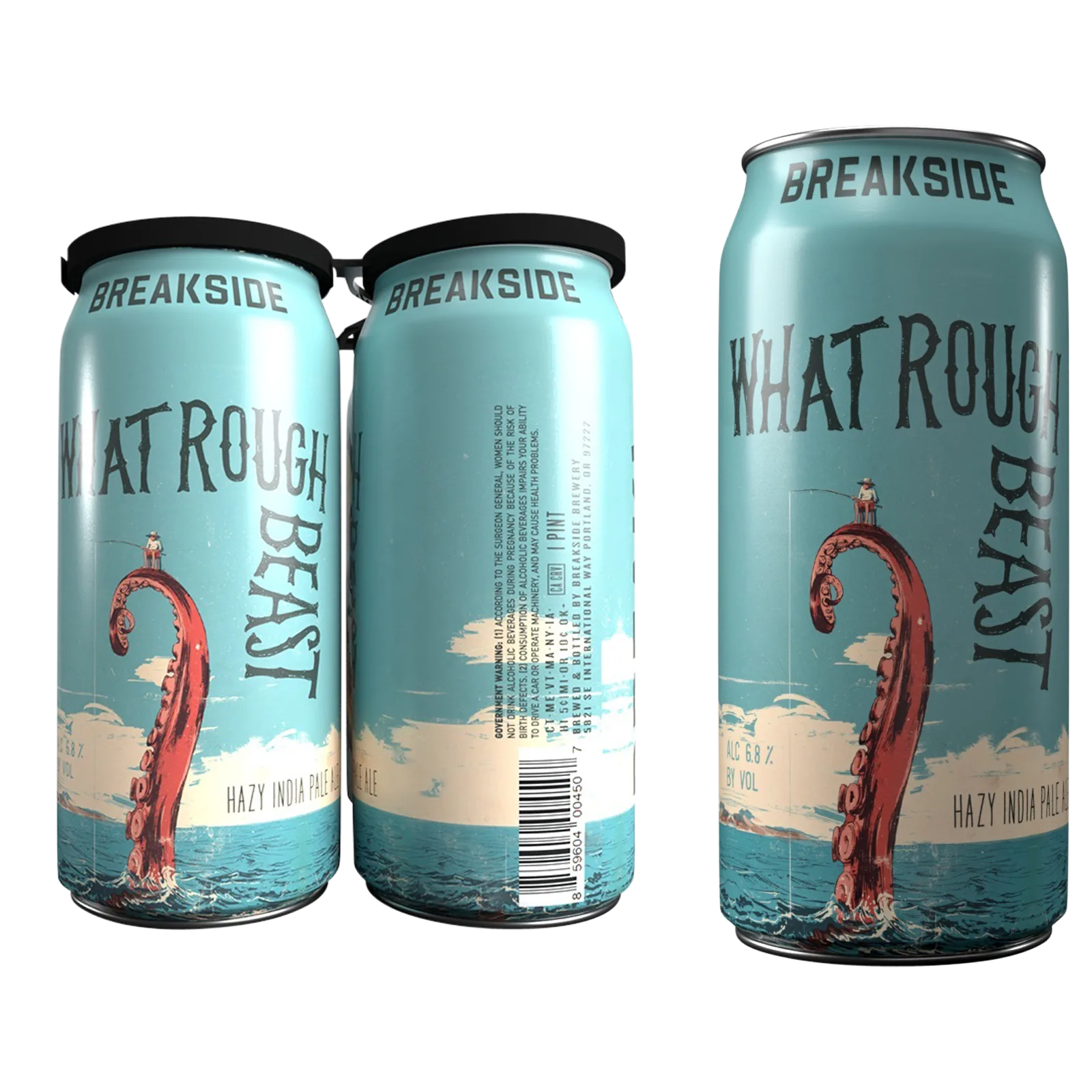 Breakside Brewery What Rough Beast Hazy IPA 4pk 16oz Can