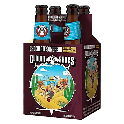 CLOWN SHOES CHOC SOMBRERO 4PKB (4PKB