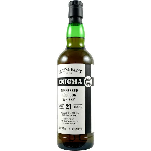 Cadenheads Enigma 2003 21 Year Old Tennessee Bourbon Whisky 700Ml