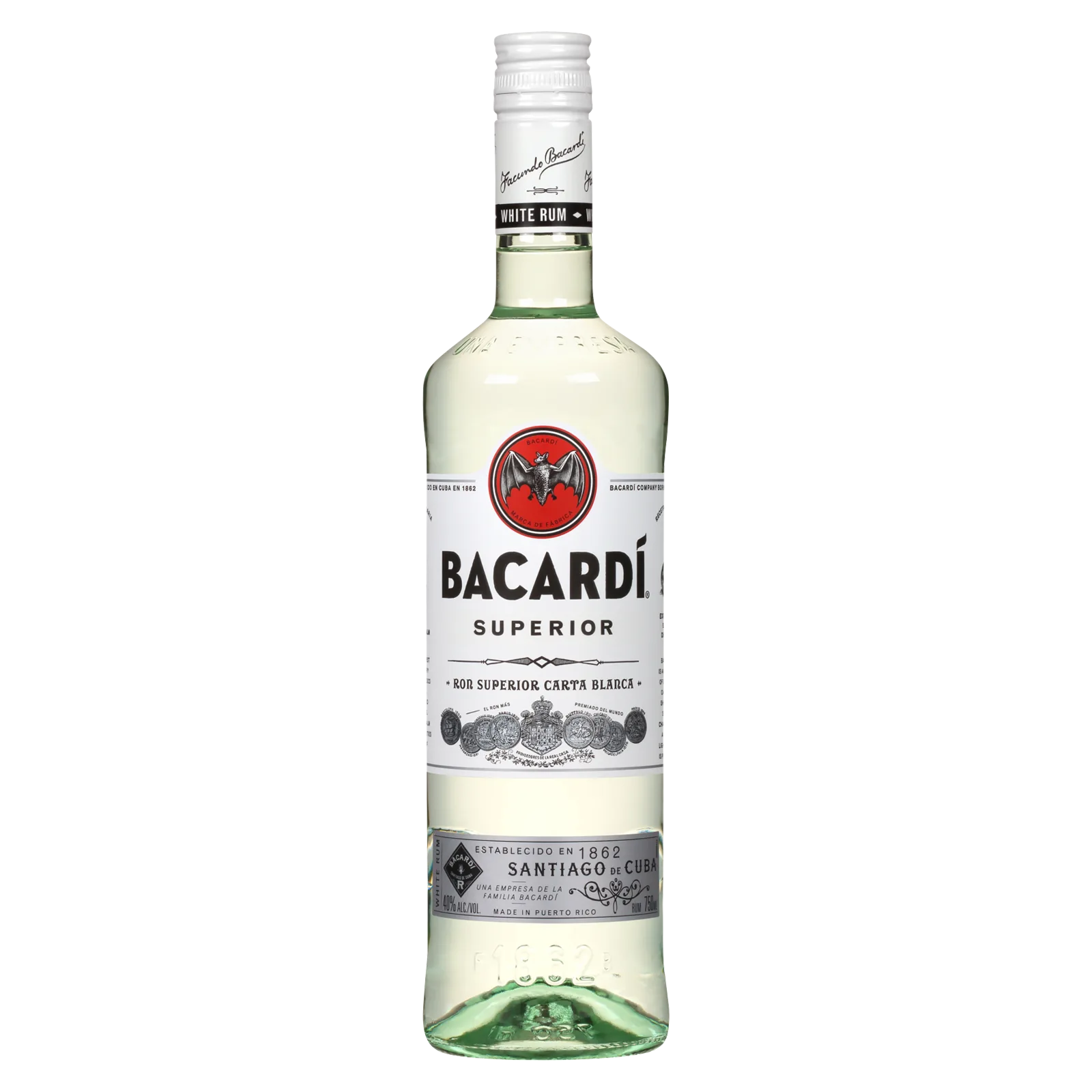 Bacardi Superior White Rum(80 Proof