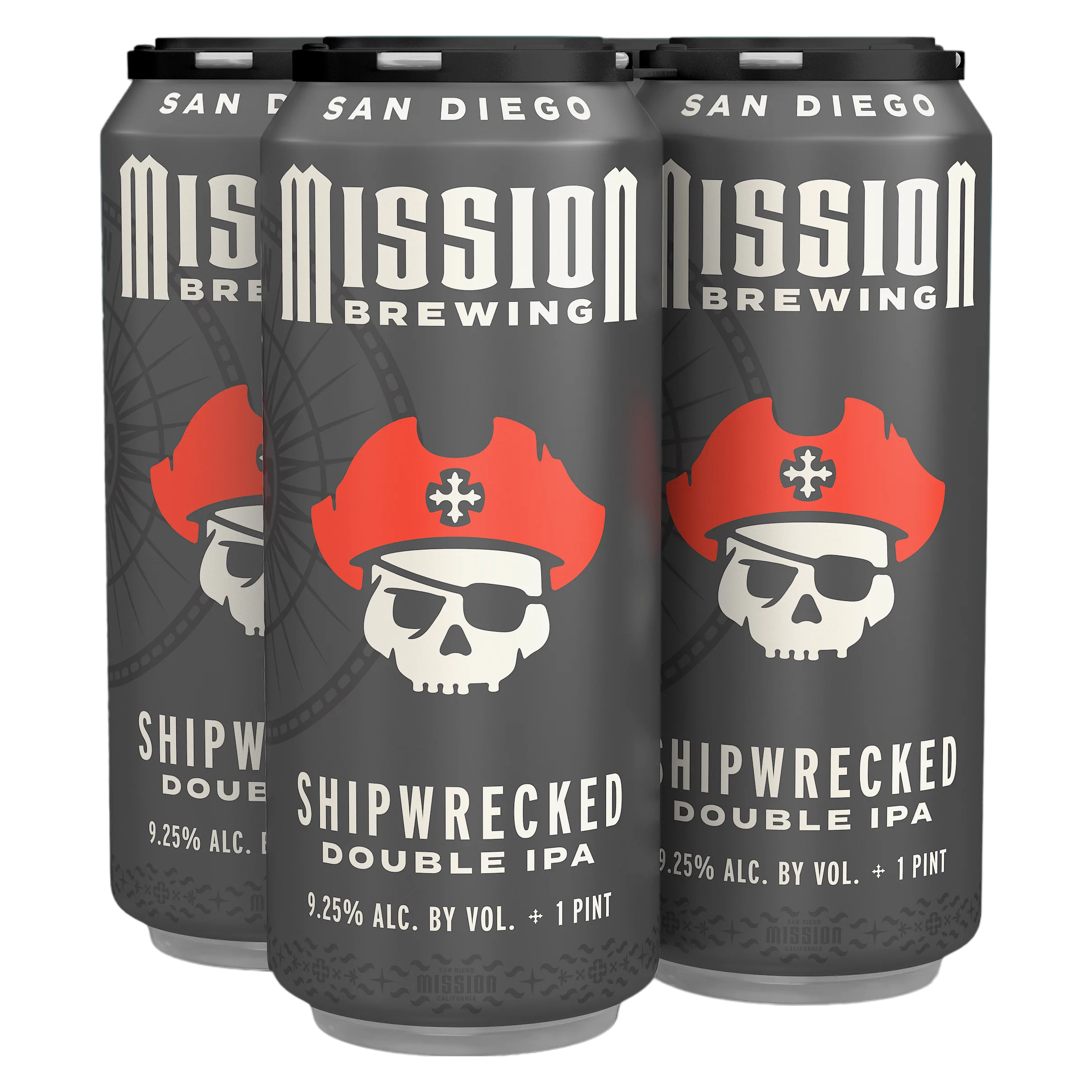 Mission Brewery Shipwrecked Double IPA (4PKC