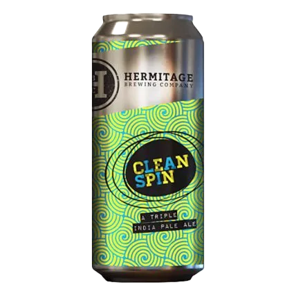 Hermitage Brewing Clean Spin Triple IPA (4PKC