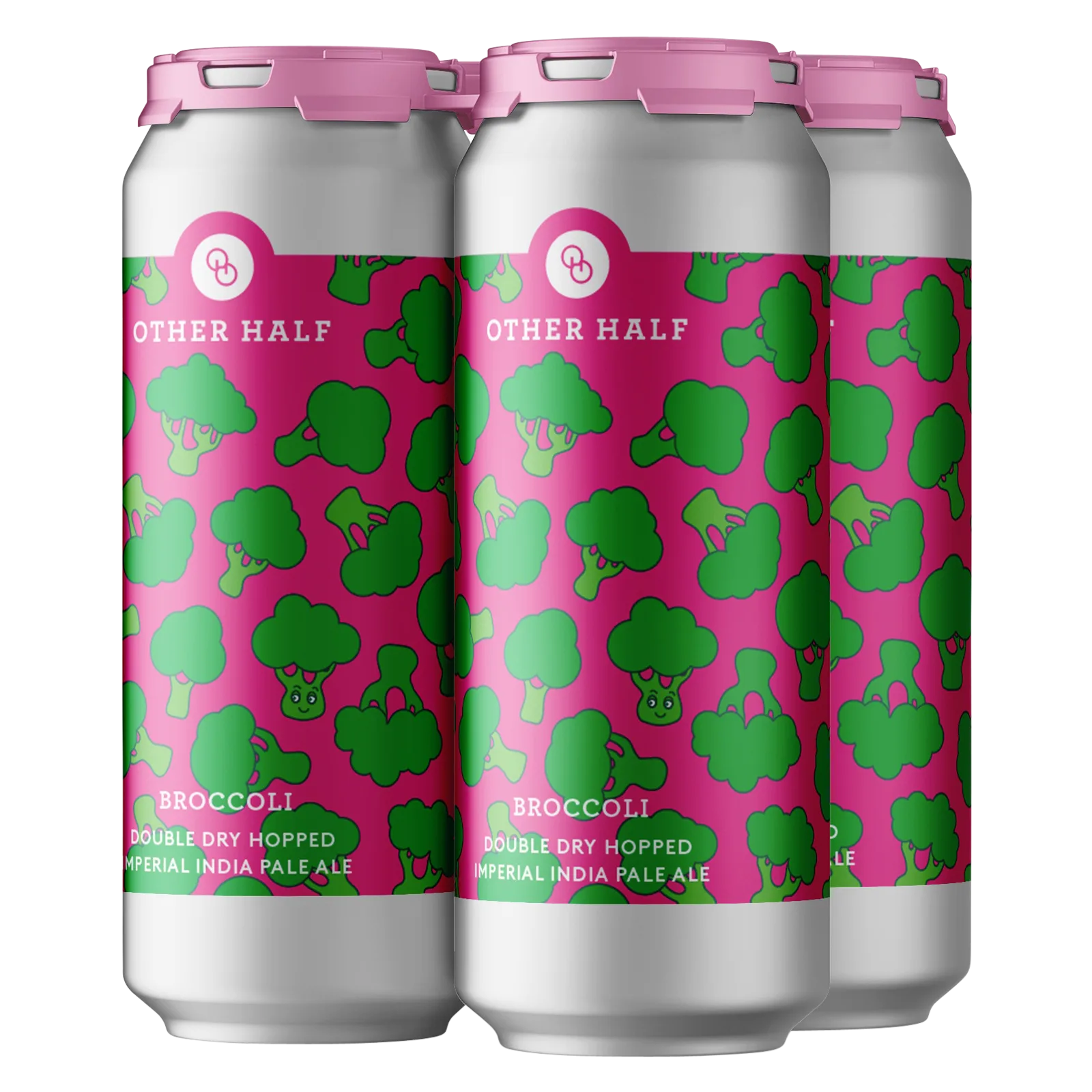 Other Half Broccoli DDH Imperial IPA 4pk 16oz Can 7.9% ABV