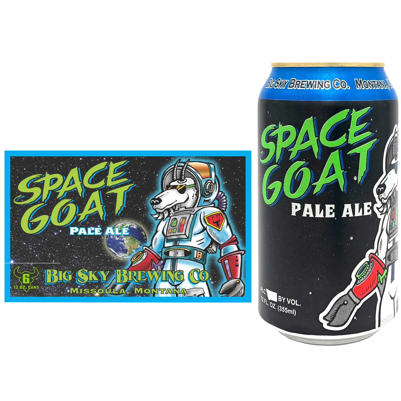 Big Sky Brewing Co. Space Goat Pale Ale 6pk