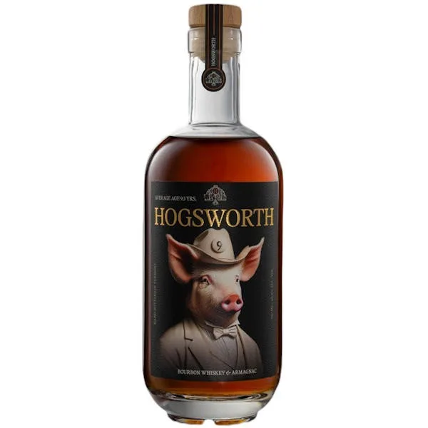 Hogsworth 9 Year Old Bourbon Whiskey And Armagnac 750Ml