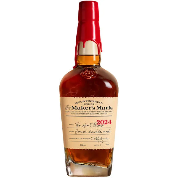 Makers Mark Wood Finishing Series The Heart Release Bourbon 2024 750Ml