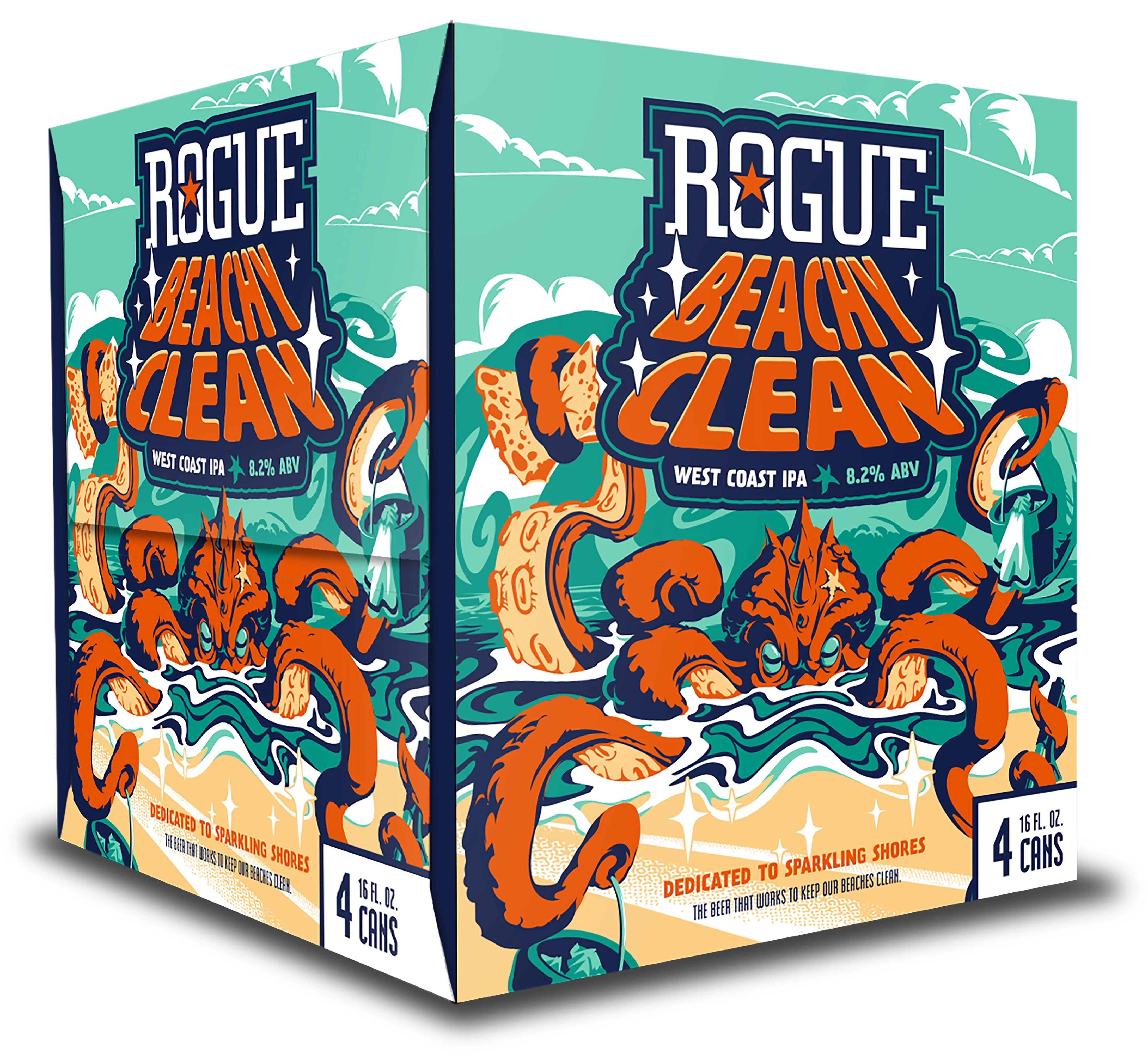 Rogue Beachy Clean IPA (4PKC