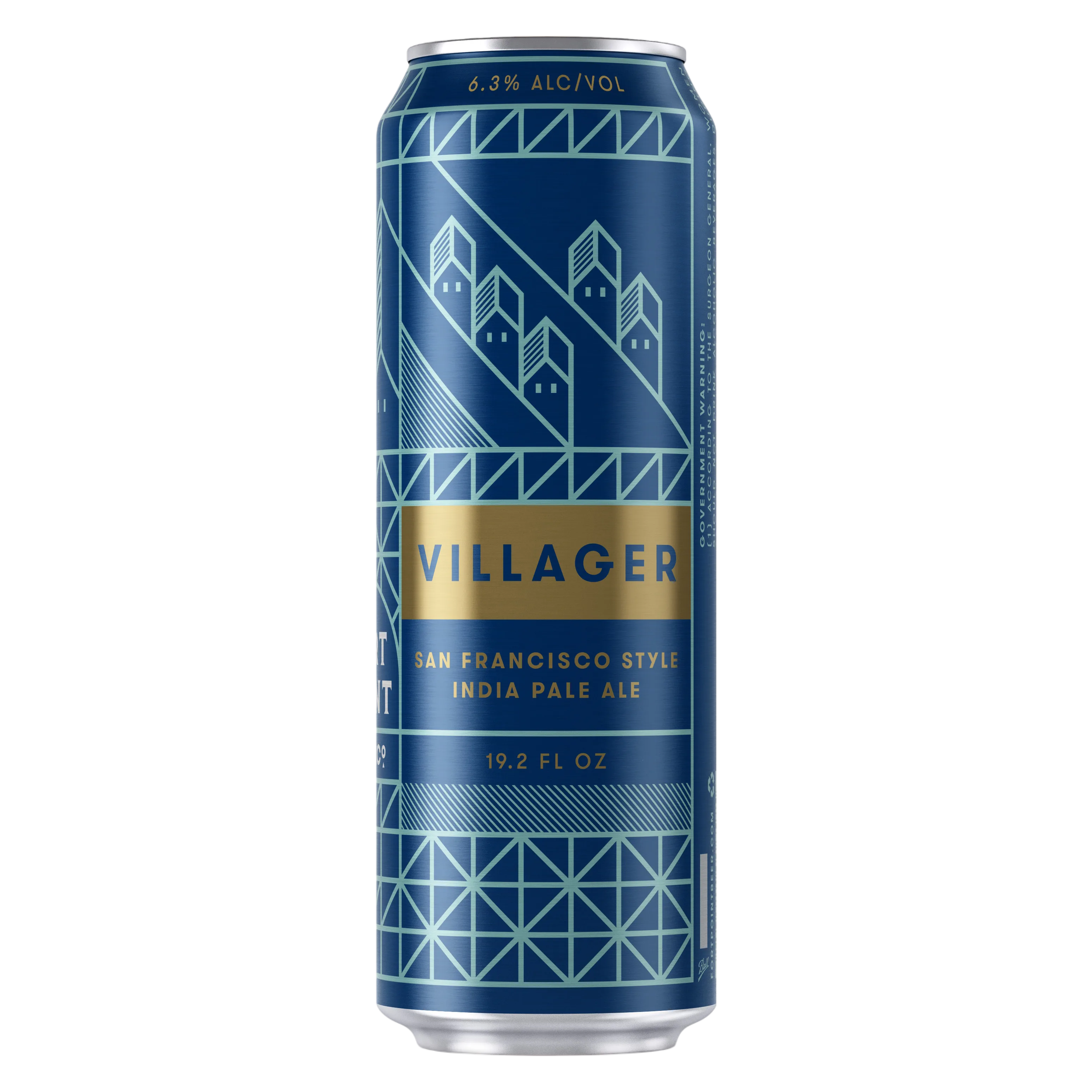 Fort Point Villager IPA 19.2oz Can