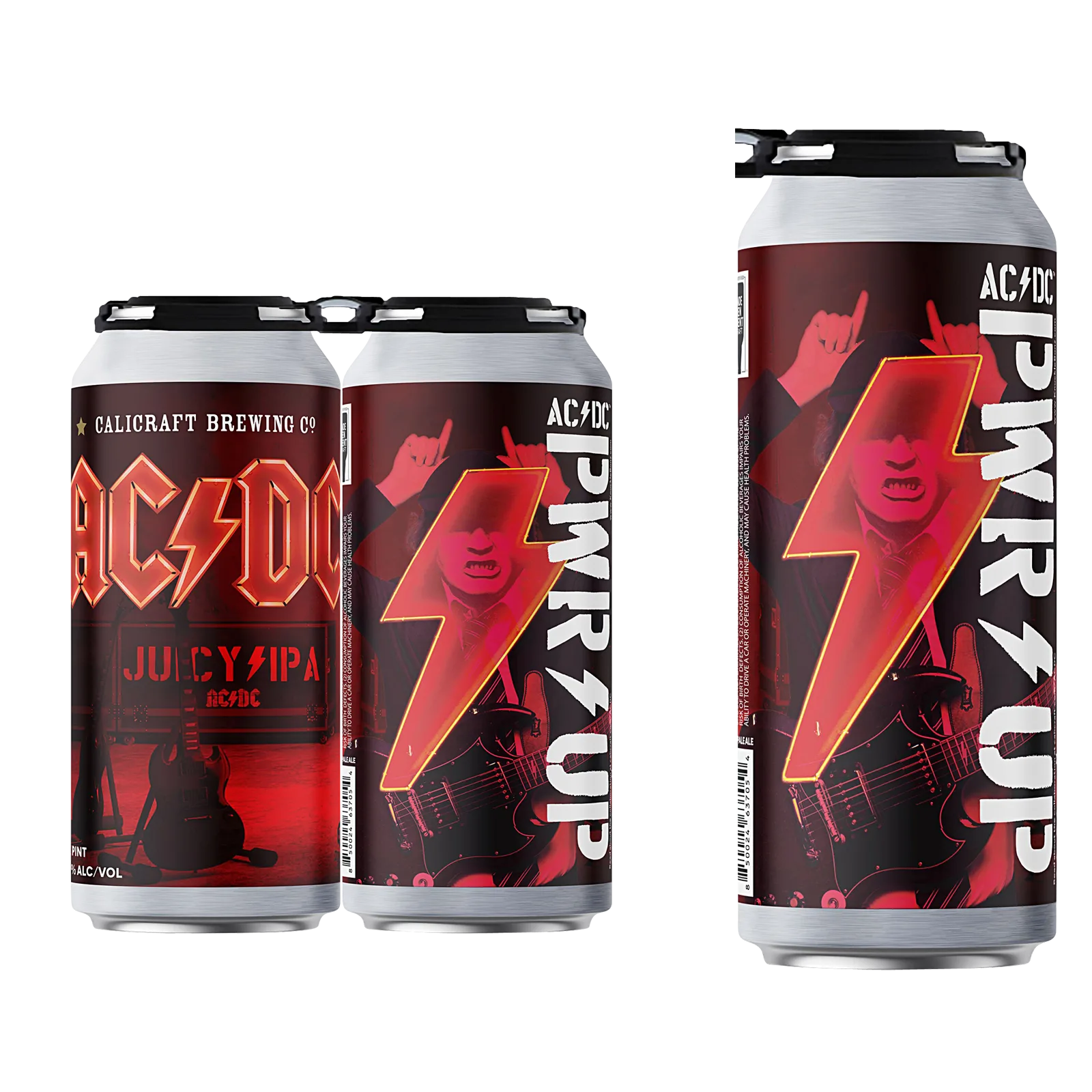 Calicraft Brewing Co. AC/DC PWR Up IPA 4pk 16oz Cans