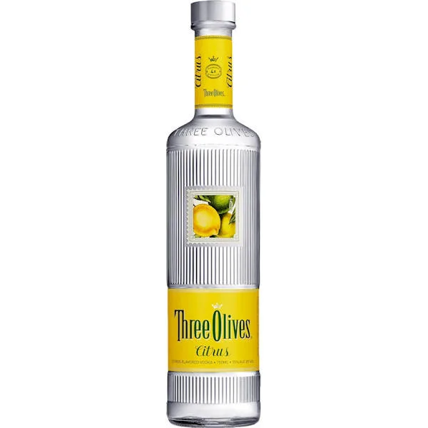Three Olives Citrus Vodka 750Ml