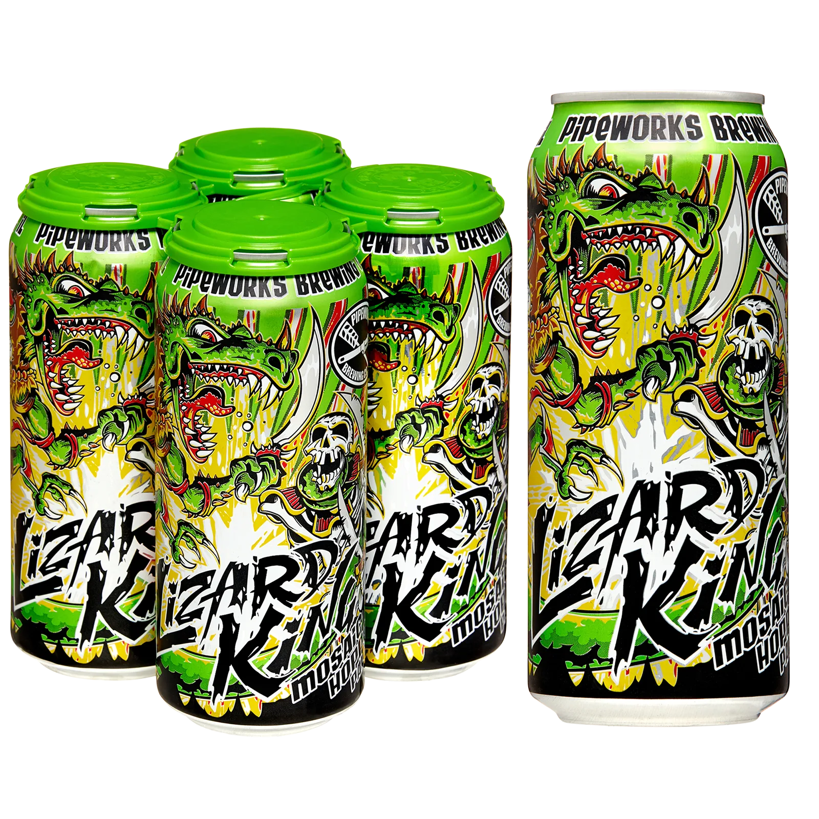 Pipeworks Lizard King Pale Ale 4pk 16oz Can 6.0% ABV