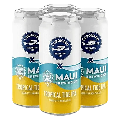 Coronado / Maui Collaboration - Tropical Tide IPA 4pk 16oz Can