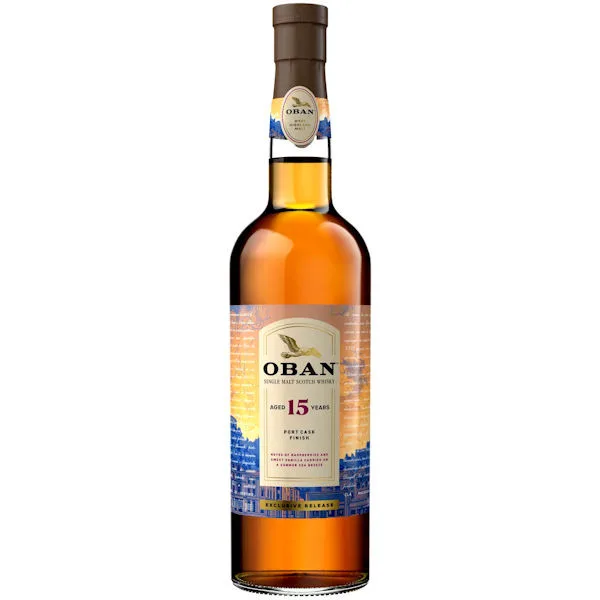 Oban 15 Year Old Port Cask Highland Single Malt Scotch 750Ml