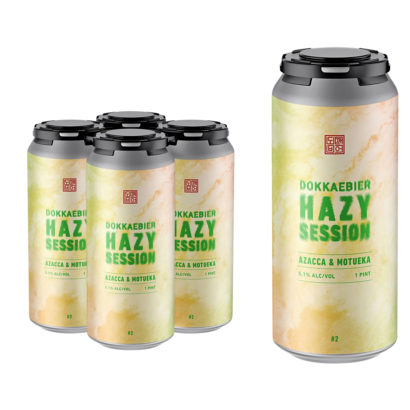 Dokkaebier Hazy Session 4pk 16oz Cans