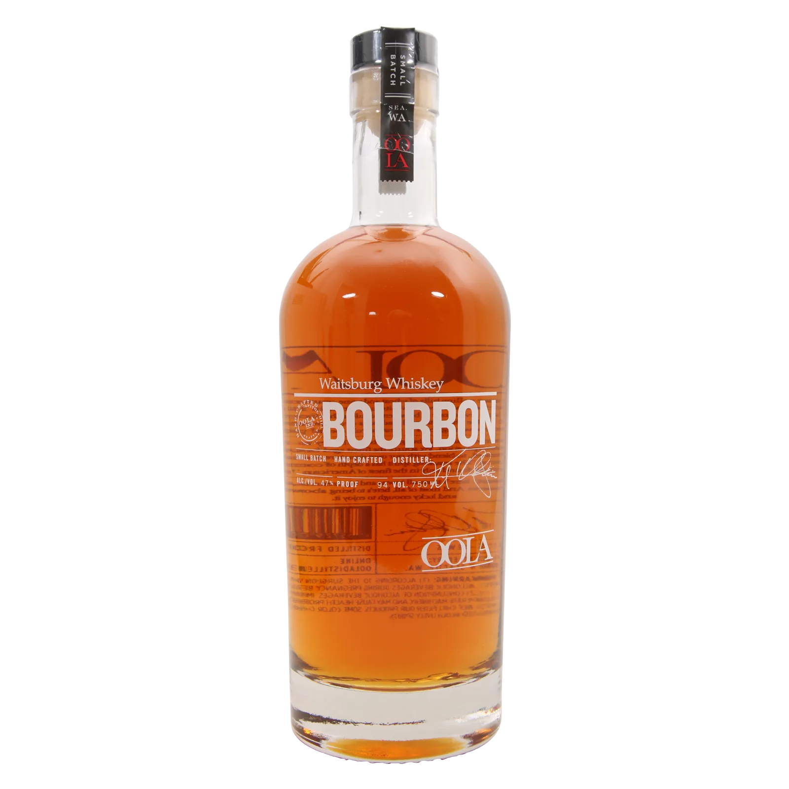 Oola Waitsburg Cask Strength Bourbon
