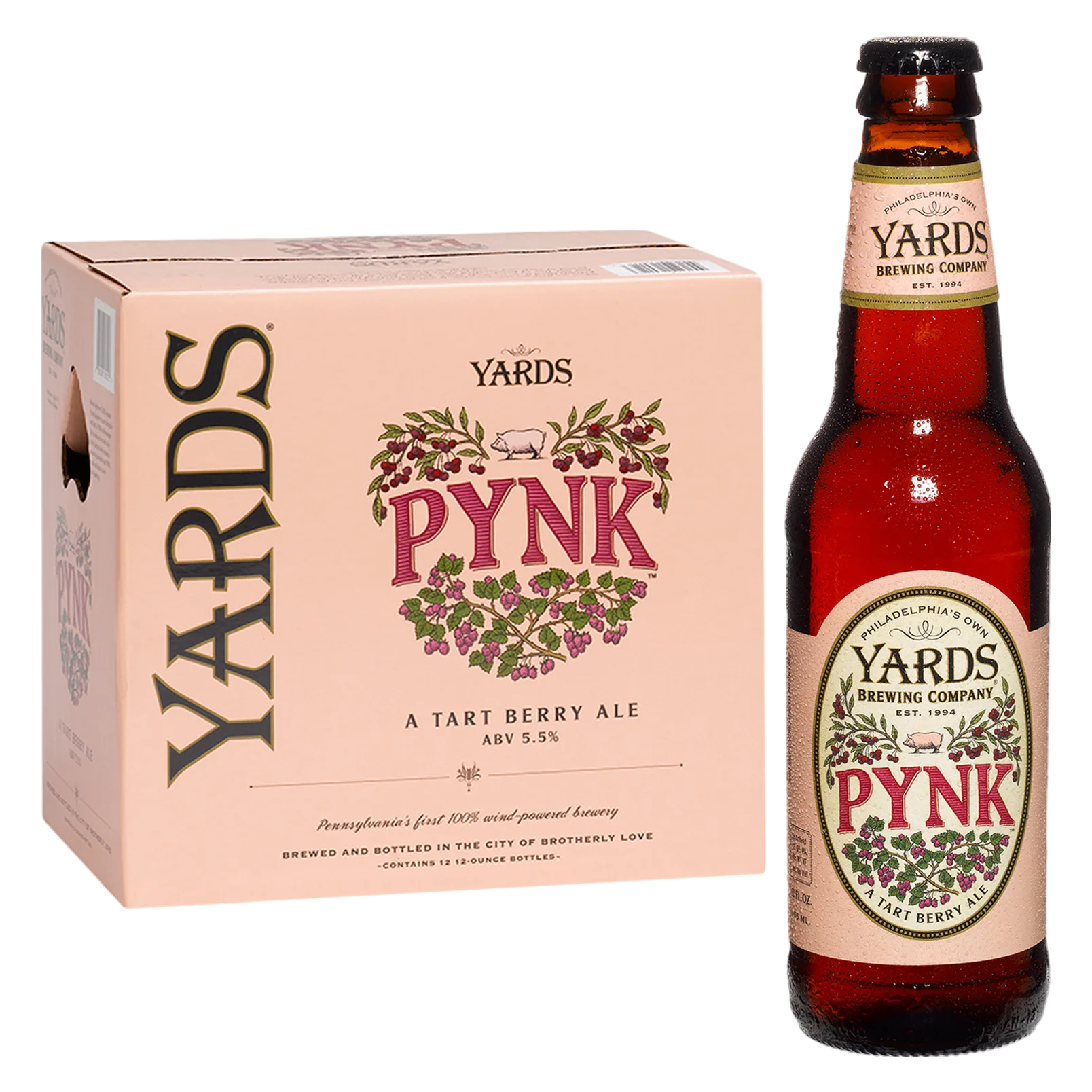 Yards Pynk 12 Pack Bottles