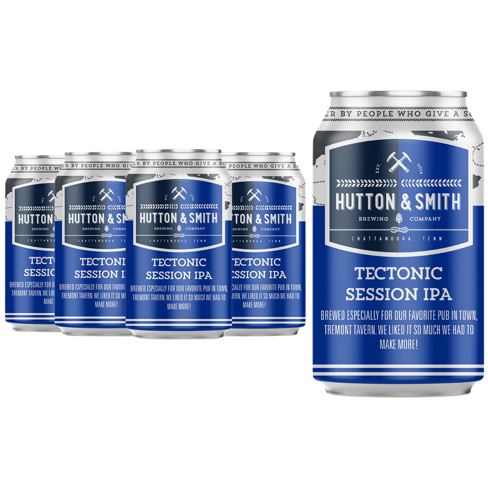 Hutton & Smith Tectonic IPA 6pk Can 5.1% ABV