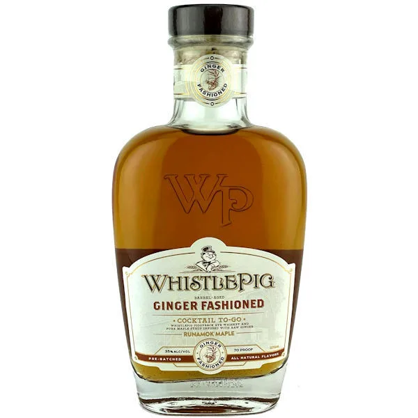 Whistlepig Ginger Fashioned Ready To Drink Cocktail 375Ml