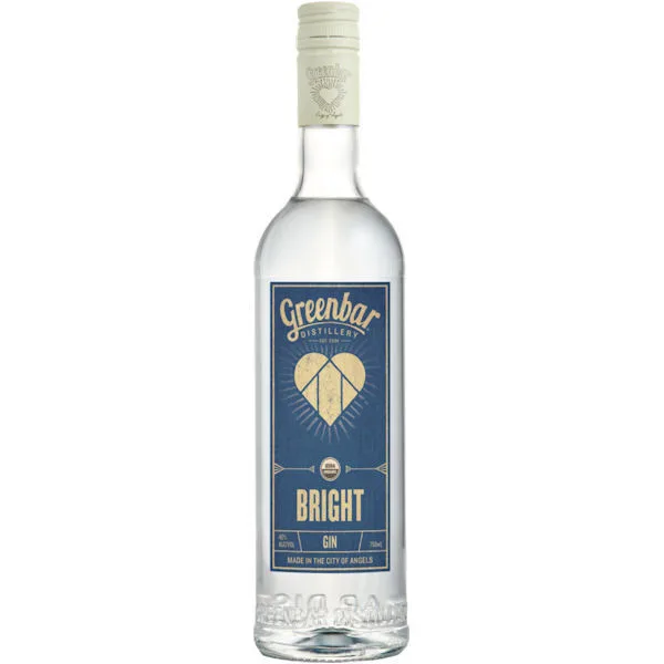 Greenbar Bright Organic Gin 750Ml
