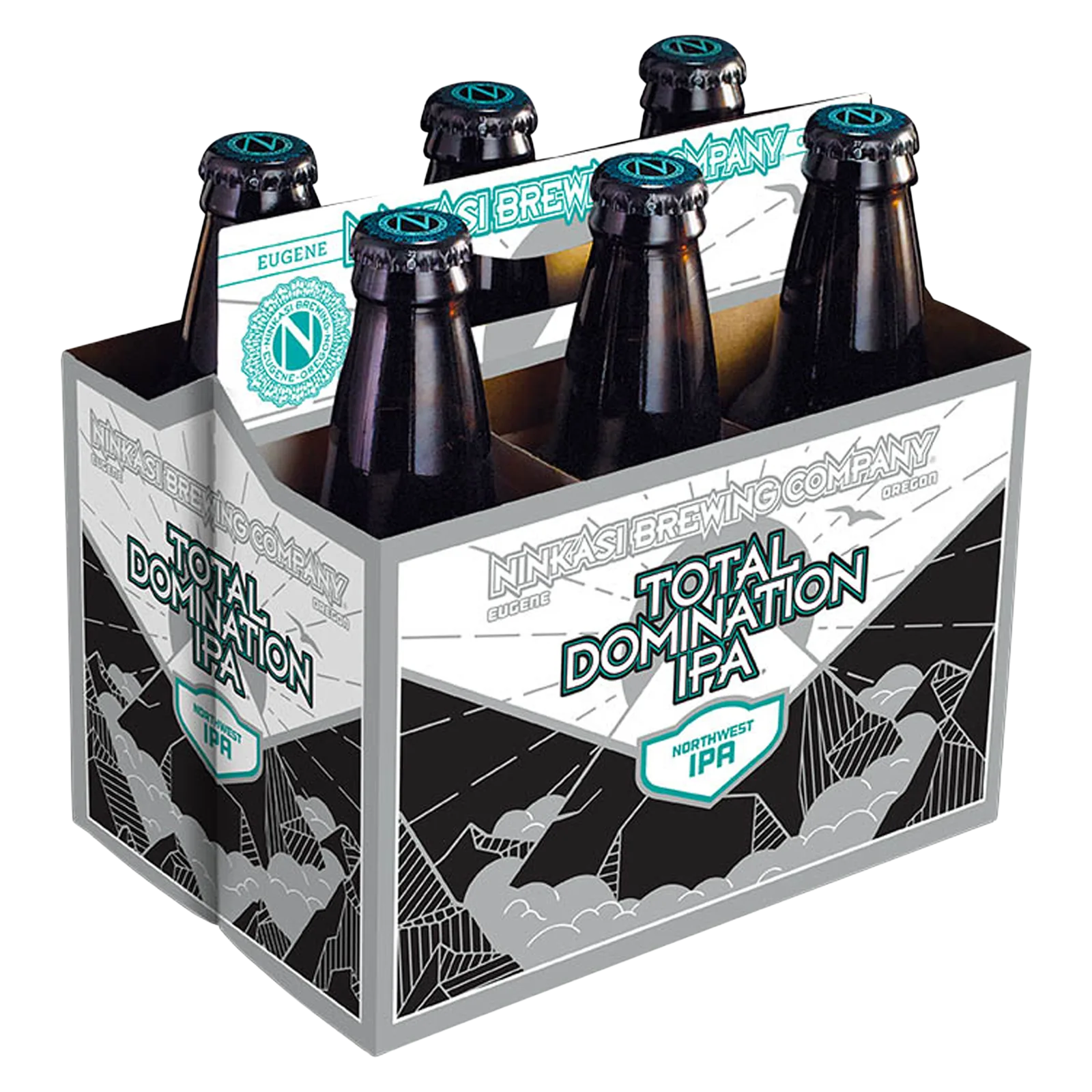 Ninkasi Brewing Total Domination IPA 6pk Btl 6.7% ABV